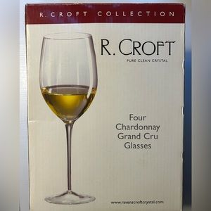 NWT Ravenscroft 4 wine glasses